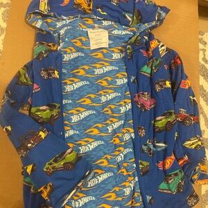 Hot Wheels Blue Hooded Jacket